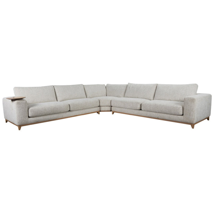 Classic Home Furniture - Donovan Sectional in Sand - 2167SC11