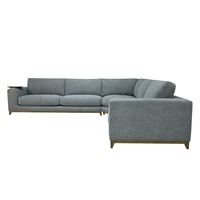 Classic Home Furniture - Donovan Sectional Gray - 2167SC14 - GreatFurnitureDeal