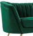 Meridian Furniture - Margo Velvet Sofa in Green - 622Green-S - GreatFurnitureDeal