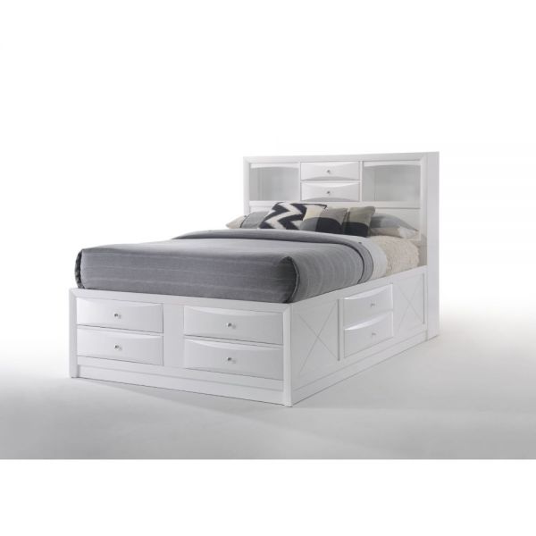 Acme Furniture - Ireland 3 Piece Queen Bedroom Set in White - 21700Q-3SET - GreatFurnitureDeal