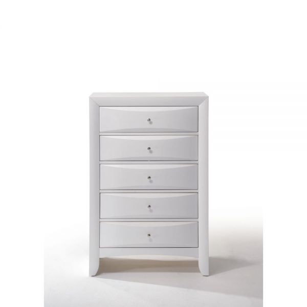 Acme Furniture - Ireland 6 Piece Queen Bedroom Set in White - 21700Q-6SET - GreatFurnitureDeal