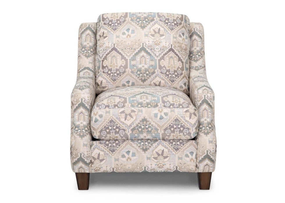 Franklin Furniture - Kaia Chair with Ottoman in Banyu Haze - 2175-1008-47 - GreatFurnitureDeal