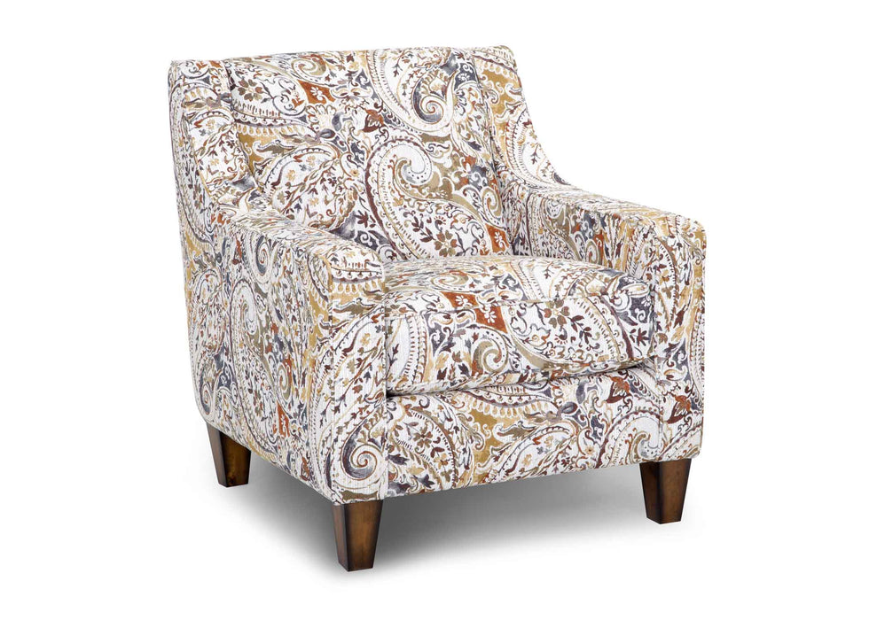 Franklin Furniture - Vermont Accent Chair in Emmie Autumn - 2174-3946-63-AUTUMN