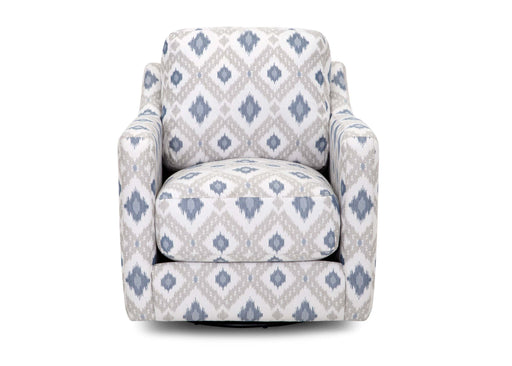 Franklin Furniture - Indy Swivel Accent Chair in Sela Pebble - 2183-3022-48-PEBBLE - GreatFurnitureDeal