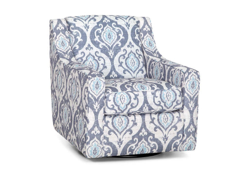 Franklin Furniture - Bradshaw Swivel Glider Accent Chair in Sonrisa Slate - 2184-1011-45