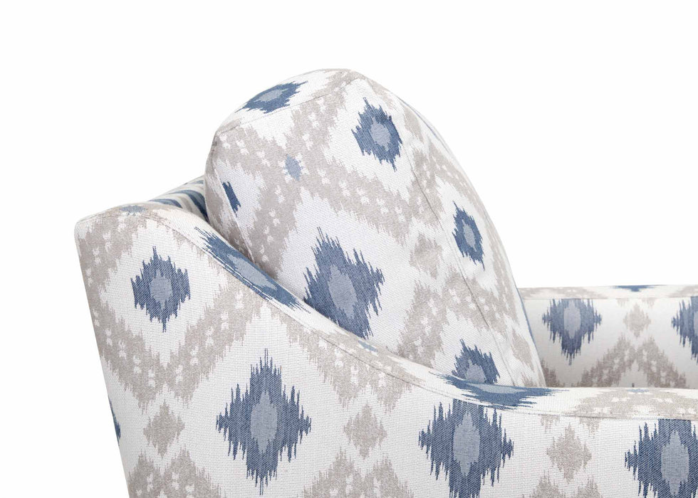 Franklin Furniture - Indy Swivel Accent Chair in Sela Pebble - 2183-3022-48-PEBBLE