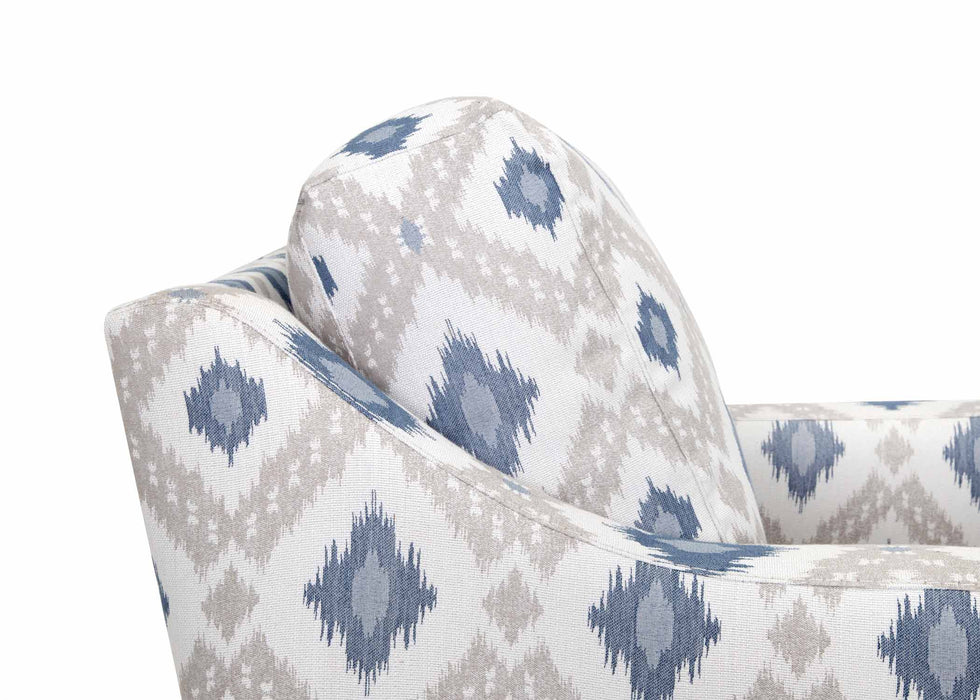 Franklin Furniture - Indy Swivel Accent Chair in Sela Pebble - 2183-3022-48-PEBBLE - GreatFurnitureDeal