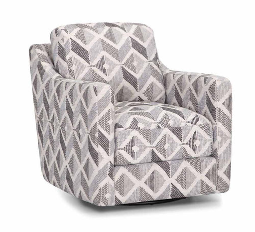 Franklin Furniture - Cleo Swivel Accent Chair in Stone - 2183-STONE