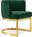 Meridian Furniture - Gianna Velvet Dining Chair in Green (Set of 2) - 718Green-C - GreatFurnitureDeal