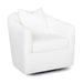 Franklin Furniture - Maya Swivel Accent Chair in Snow - 21980-SNOW - GreatFurnitureDeal