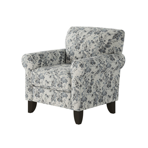 Southern Home Furnishings - Freesia Denim Accent Chair in Blue - 512-C  Freesia Denim - GreatFurnitureDeal