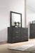 Acme Furniture - Lantha Gray Oak Dresser with Mirror - 22035 - GreatFurnitureDeal