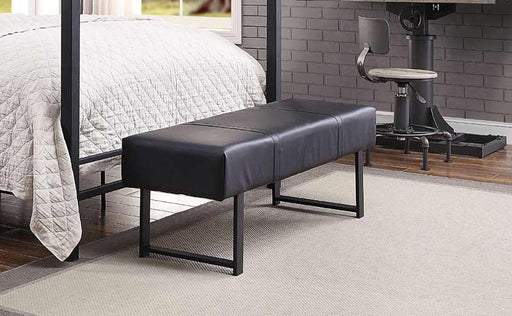 Acme Furniture - Baara Natural & Sandy Gray Bench - 22044