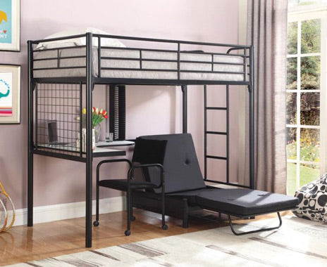Coaster Furniture - Twin Futon Workstation Loft Bed - 2209 - GreatFurnitureDeal
