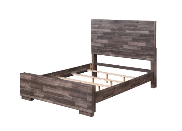 Acme Furniture - Juniper 3 Piece Eastern King Bedroom Set In Dark Oak - 22157EK-3SET