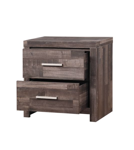 Acme Furniture - Juniper 5 Piece Eastern King Bedroom Set In Dark Oak - 22157EK-5SET