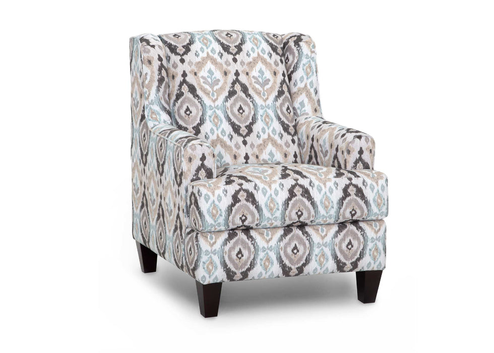 Franklin Furniture - Laurent Accent Chair in Laurent Smoke - 2224-3034-45-SMOKE - GreatFurnitureDeal