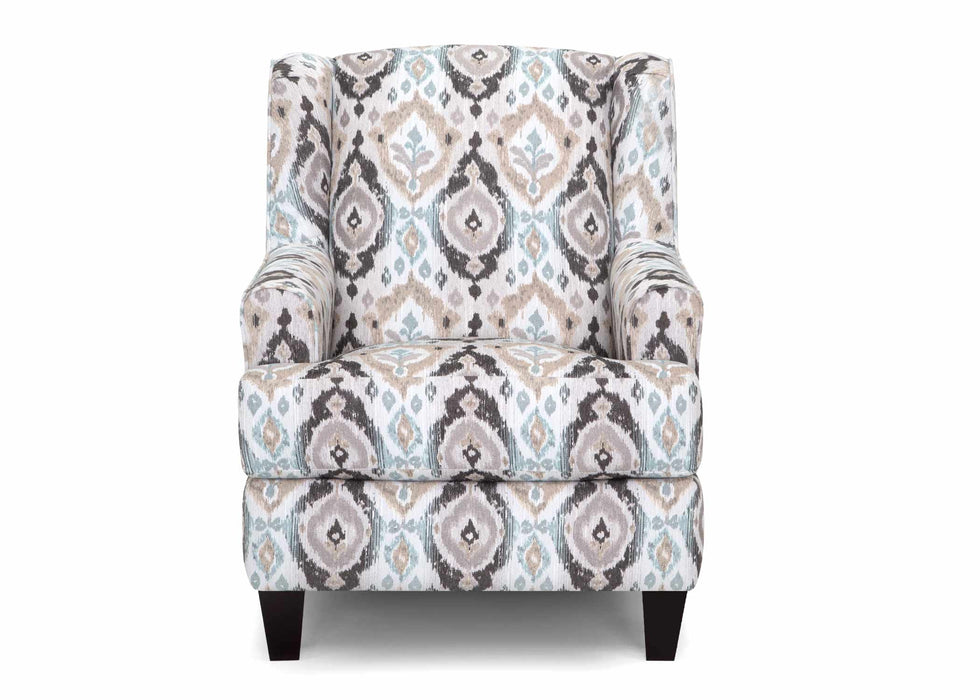 Franklin Furniture - Laurent Accent Chair in Laurent Smoke - 2224-3034-45-SMOKE - GreatFurnitureDeal
