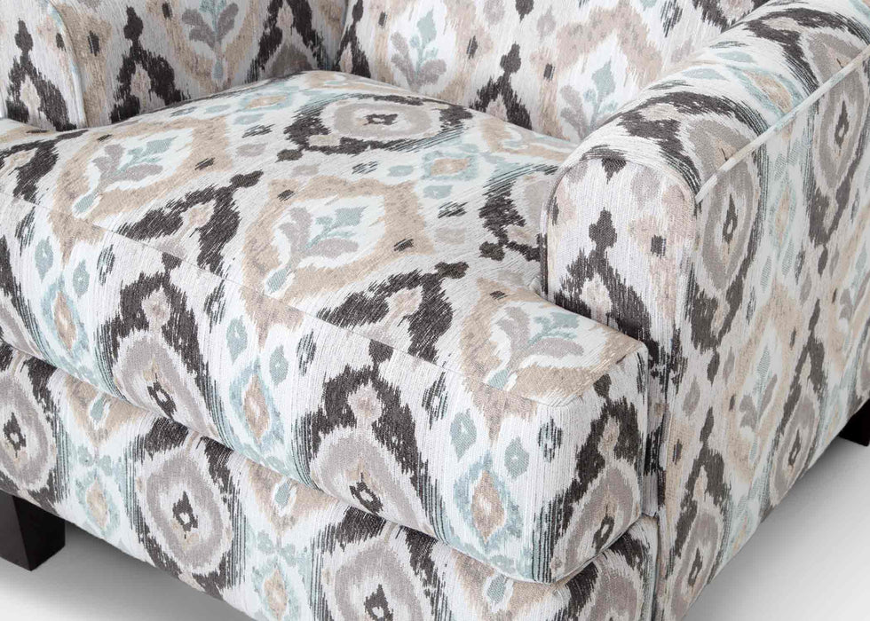 Franklin Furniture - Laurent Accent Chair in Laurent Smoke - 2224-3034-45-SMOKE