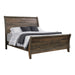 Coaster Furniture - Frederick Queen Sleigh Panel Bed Weathered Oak - 222961Q - GreatFurnitureDeal