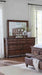 Coaster Furniture - Avenue Rectangle Dresser Mirror Weathered Burnished Brown - 223034 - GreatFurnitureDeal