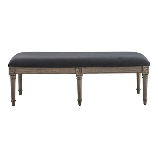 Coaster Furniture - Alderwood Upholstered Bench French Grey - 223126 - GreatFurnitureDeal