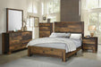 Coaster Furniture - Sidney 2 Drawer Nightstand in Rustic Pine - 223142 - GreatFurnitureDeal