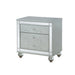 Coaster Furniture - Gunnison 2-Drawer Nightstand Silver Metallic - 223212 - GreatFurnitureDeal