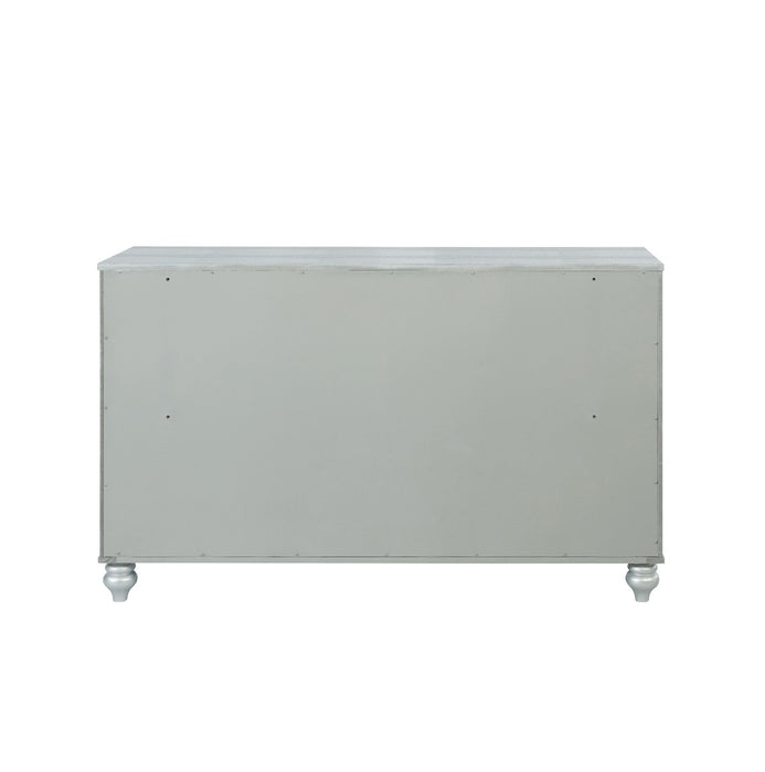 Coaster Furniture - Gunnison 6-Drawer Dresser Silver Metallic - 223213