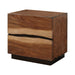 Coaster Furniture - Winslow 2-Drawer Nightstand Smokey Walnut And Coffee Bean - 223252 - GreatFurnitureDeal