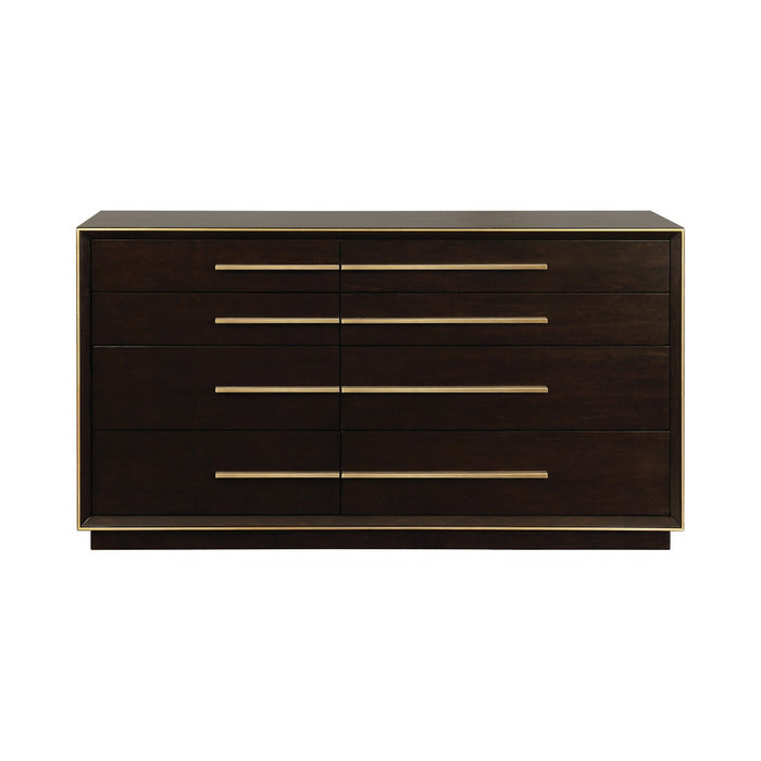 Coaster Furniture - Durango 8-Drawer Dresser Smoked Peppercorn - 223263