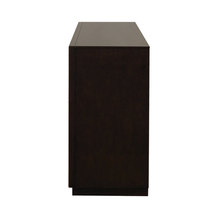Coaster Furniture - Durango 8-Drawer Dresser Smoked Peppercorn - 223263