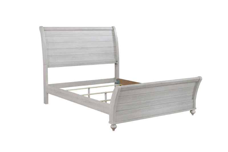 Coaster Furniture - Stillwood California King Sleigh Panel Bed in Vintage Linen - 223281KW