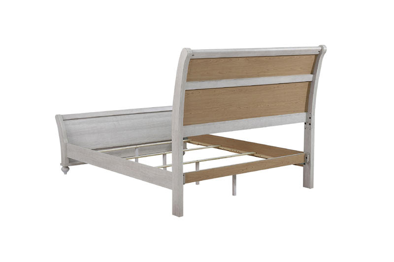 Coaster Furniture - Stillwood Queen Sleigh Panel Bed in Vintage Linen -223281Q - GreatFurnitureDeal