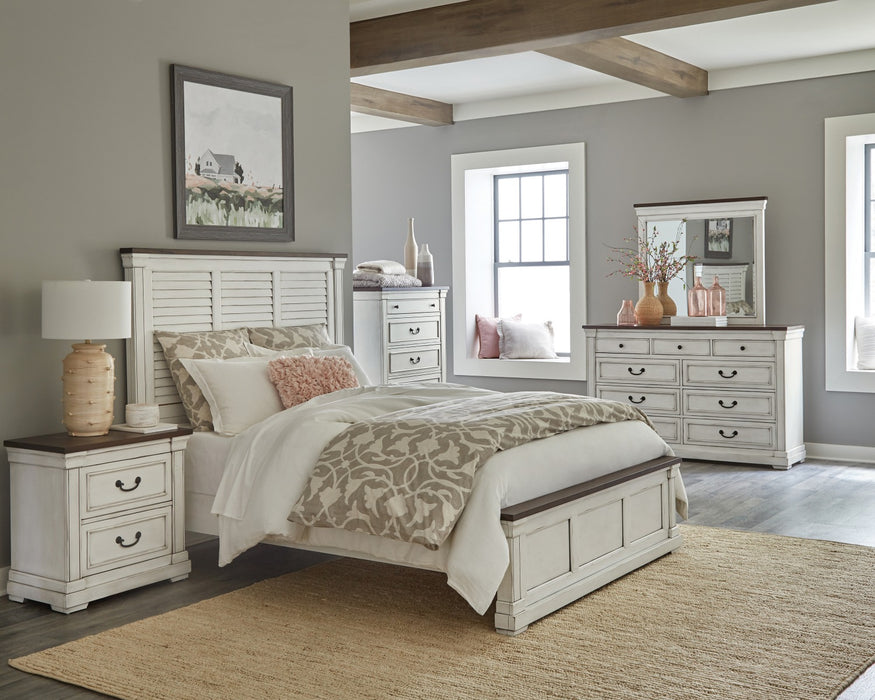 Coaster Furniture - Hillcrest Queen Panel Bed White - 223351Q