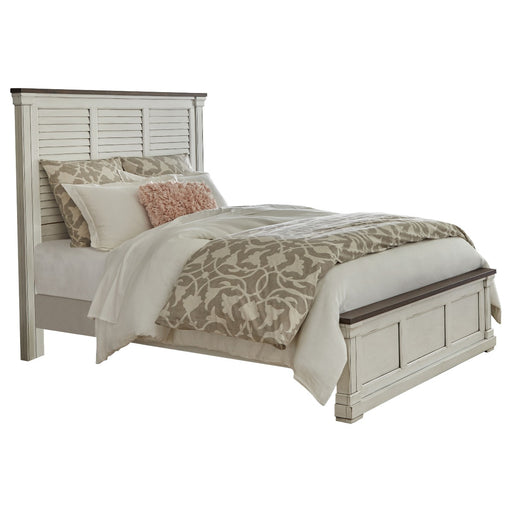 Coaster Furniture - Hillcrest Eastern King Panel Bed White - 223351KE - GreatFurnitureDeal