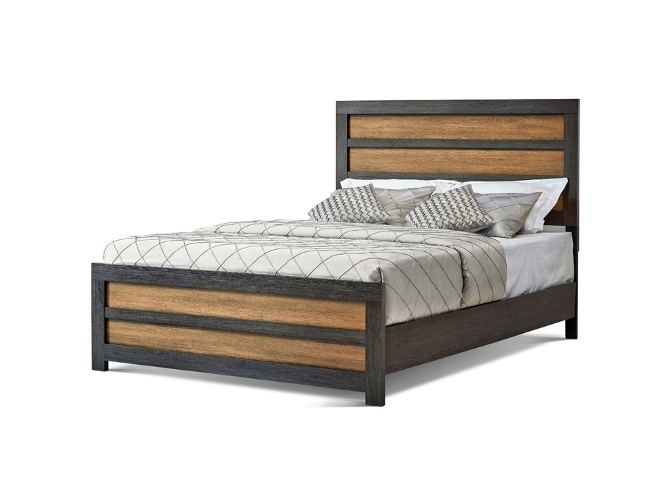 Coaster Furniture - Dewcrest Queen Panel Bed Caramel And Licorice - 223451Q - GreatFurnitureDeal