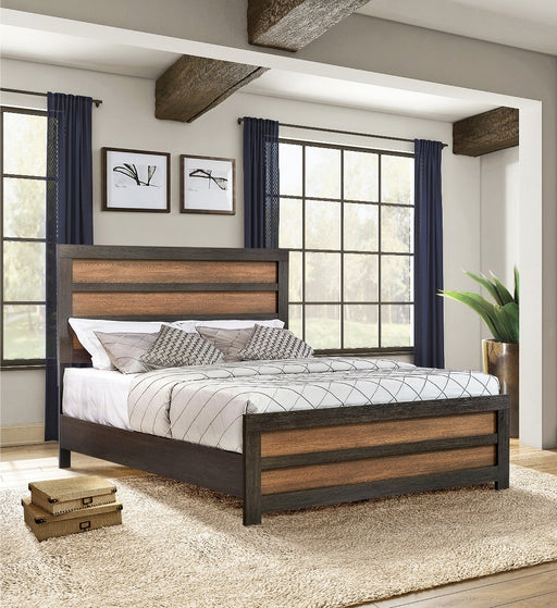 Coaster Furniture - Dewcrest Queen Panel Bed Caramel And Licorice - 223451Q - GreatFurnitureDeal