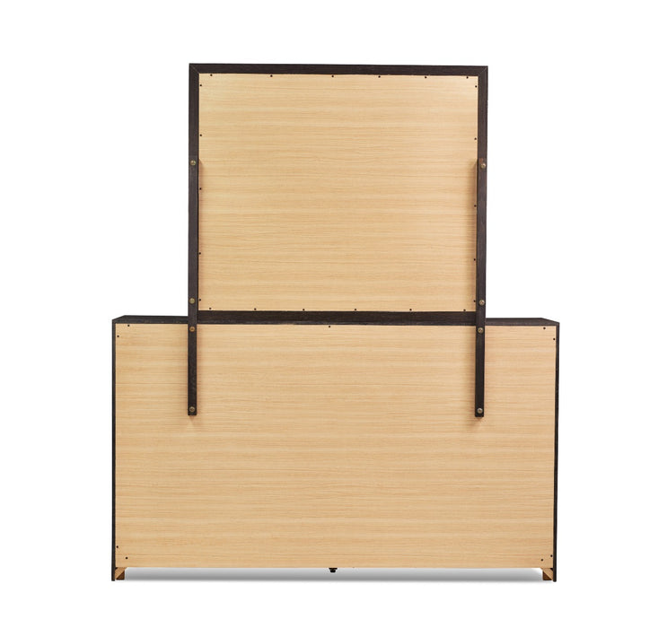 Coaster Furniture - Dewcrest Dresser and Mirror Caramel And Licorice - 223454