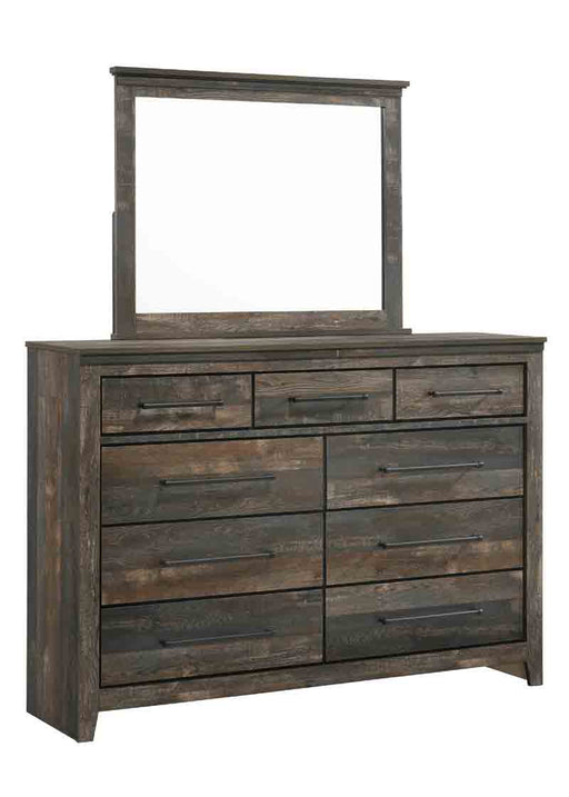 Coaster Furniture - Ridgedale 9 Drawer Dresser with Mirror in Brown - 223483-84 - GreatFurnitureDeal