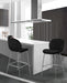 Meridian Furniture - Paris Counter Stool Set Of 2 in Black - 788Black-C - GreatFurnitureDeal