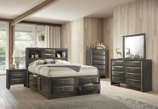 Acme Furniture - Ireland 6 Piece Eastern King Bedroom Set in Gray Oak - 22696EK-6SET - GreatFurnitureDeal