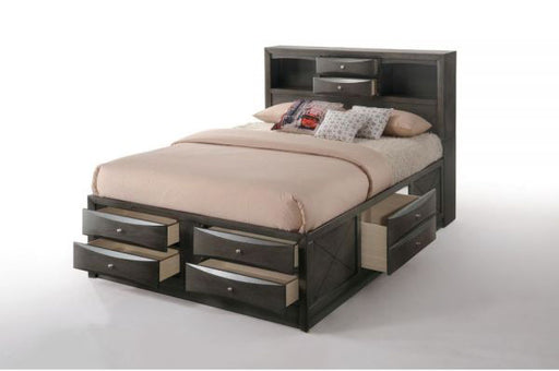 Acme Furniture - Ireland 6 Piece Full Bedroom Set in Gray Oak - 22710F-6SET - GreatFurnitureDeal