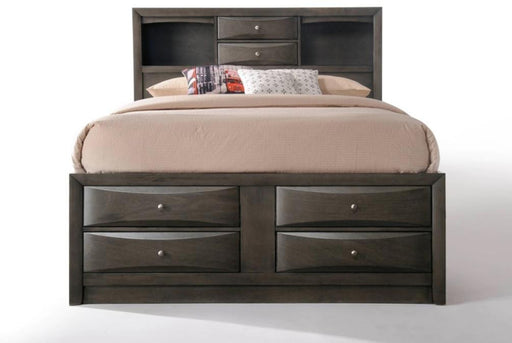 Acme Furniture - Ireland Eastern King Bed in Grey Oak - 22696EK - GreatFurnitureDeal
