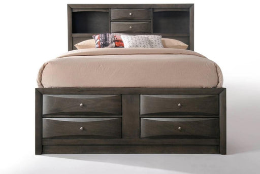 Acme Furniture - Ireland Queen Bed in Grey Oak - 22700Q - GreatFurnitureDeal