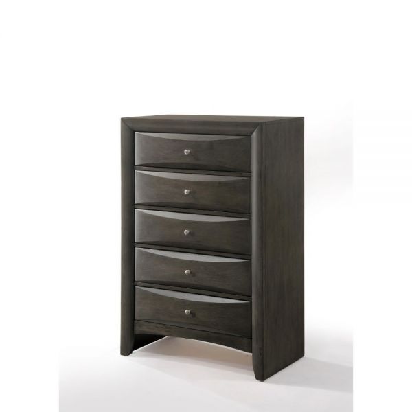 Acme Furniture - Ireland 6 Piece Full Bedroom Set in Gray Oak - 22710F-6SET