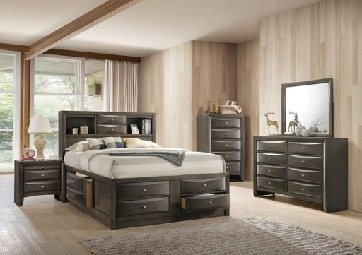 Acme Furniture - Ireland 5 Piece Full Bedroom Set in Gray Oak - 22710F-5SET - GreatFurnitureDeal