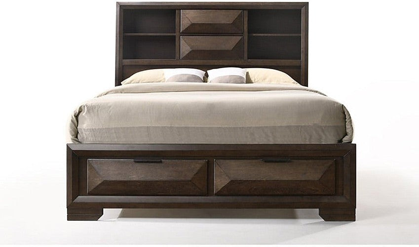 Acme Furniture - Merveille 5 Piece King Bedroom Set in Espresso - 22867EK-5SET - GreatFurnitureDeal