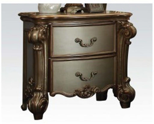 Acme Furniture - Vendome Nightstand in Gold Patina - 23003 - GreatFurnitureDeal