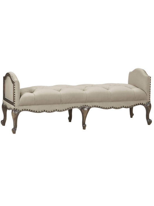 ART Furniture - Valencia Queen Upholstered Sleigh Bed in Dark Oak - 209145-2304